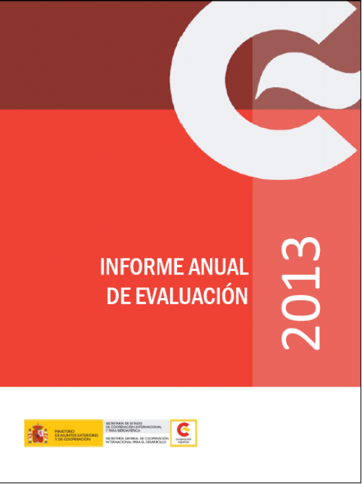 Informe anual de evaluación 2013
