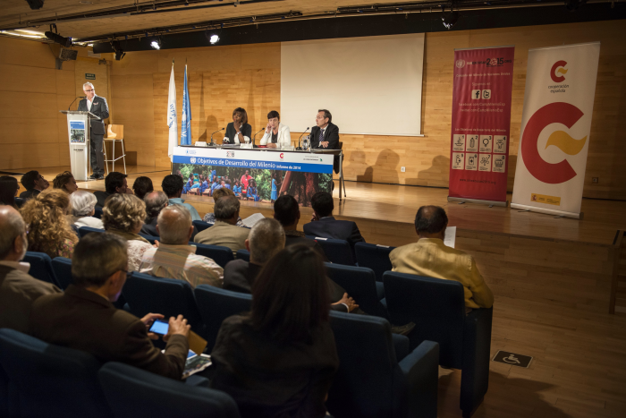 Presentacion Informe ODM 2014. Cooperación Española