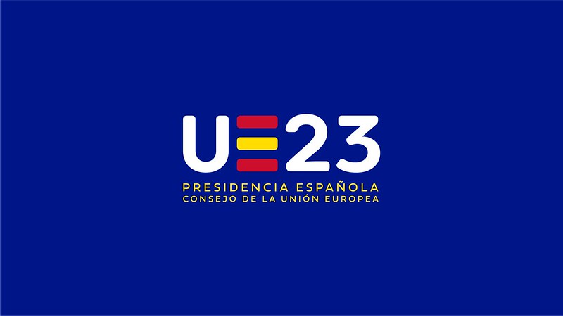 Logo de la Presidencia Española en el Consejo de la Unión Europea